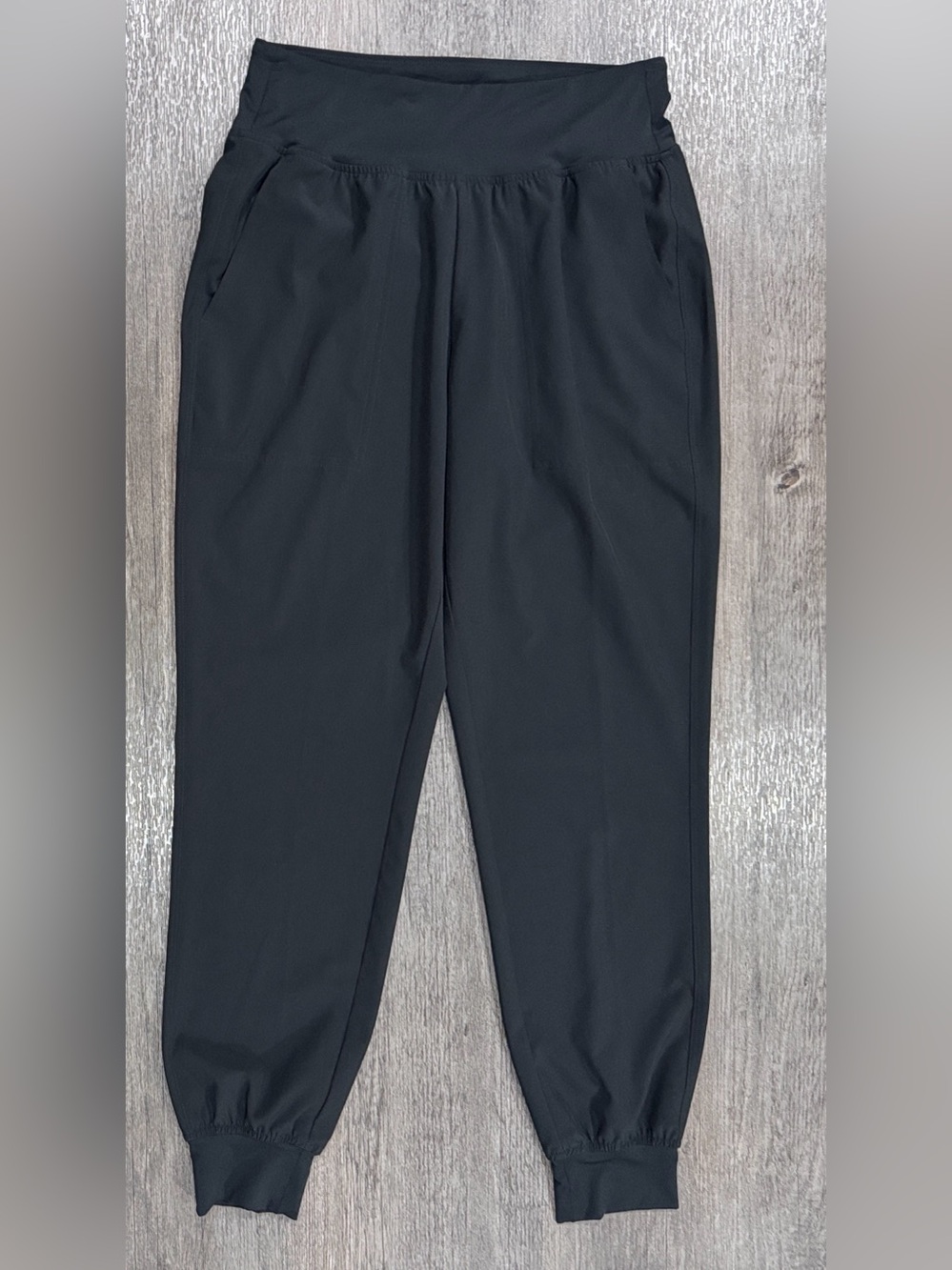 DSG Jet Black Sports Joggers Stretch Small